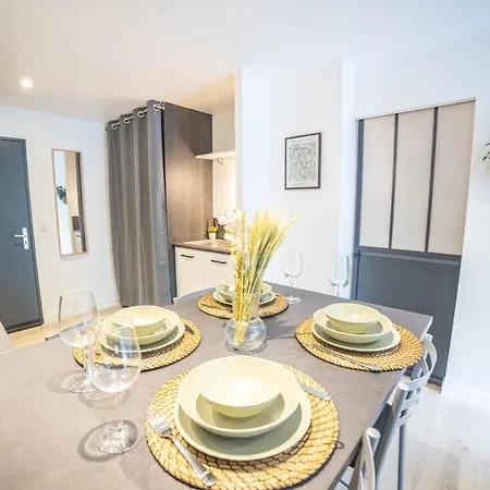New Le Cocon-clim-parking-wifi- Terrasse Pros Conciergerie